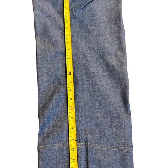 Liz Claiborne Sz 10 Chambray Jeans - Picture 10 of 10